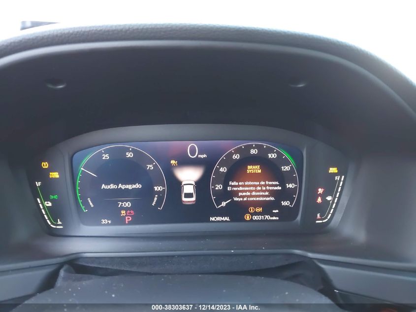 2023 HONDA ACCORD HYBRID EX-L - 1HGCY2F67PA052969