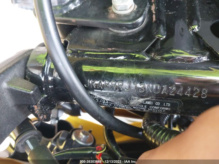 2022 KAWASAKI BR125 J - JKABRRJ13NDA24428
