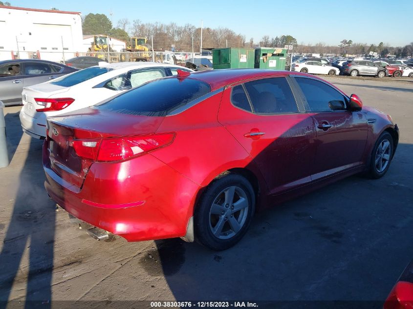 2015 KIA OPTIMA LX - 5XXGM4A74FG415982