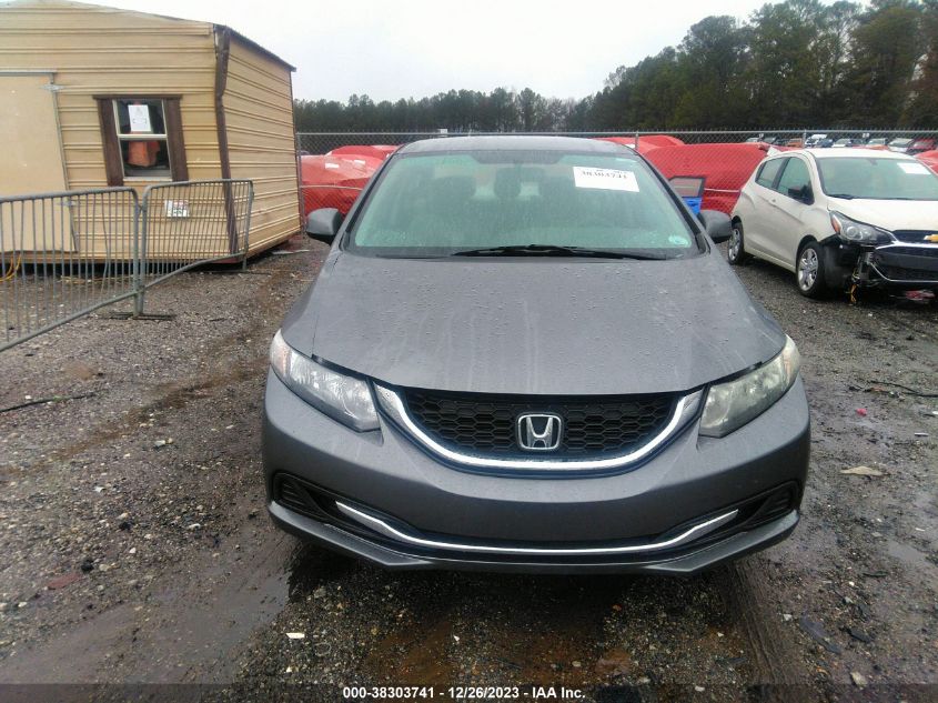 2013 HONDA CIVIC LX - 19XFB2F51DE044217
