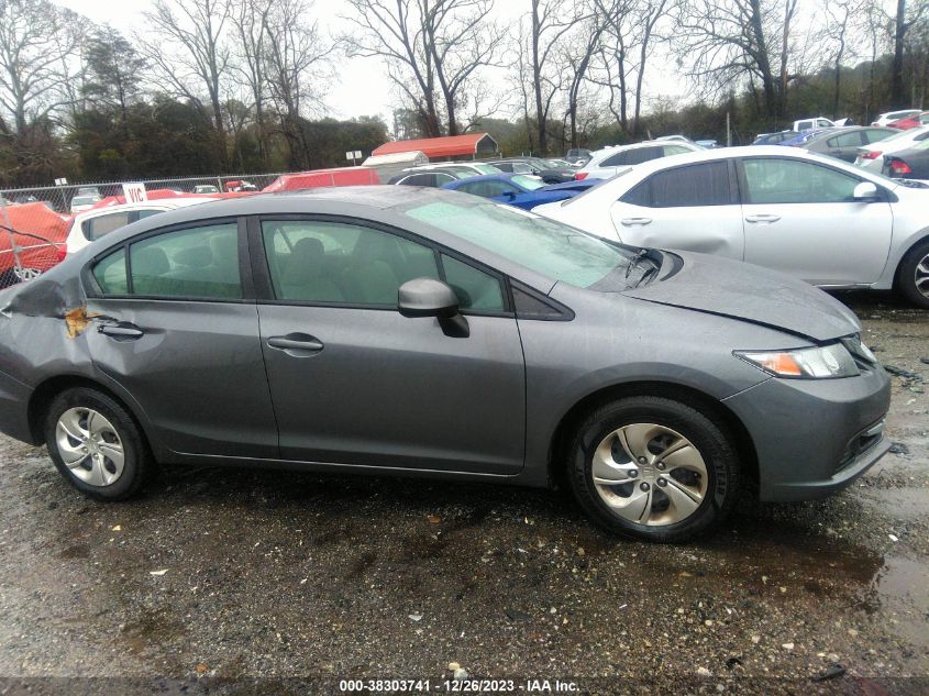 2013 HONDA CIVIC LX - 19XFB2F51DE044217
