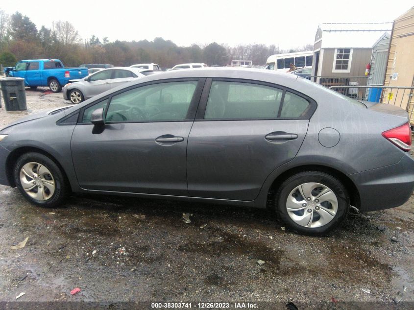 2013 HONDA CIVIC LX - 19XFB2F51DE044217