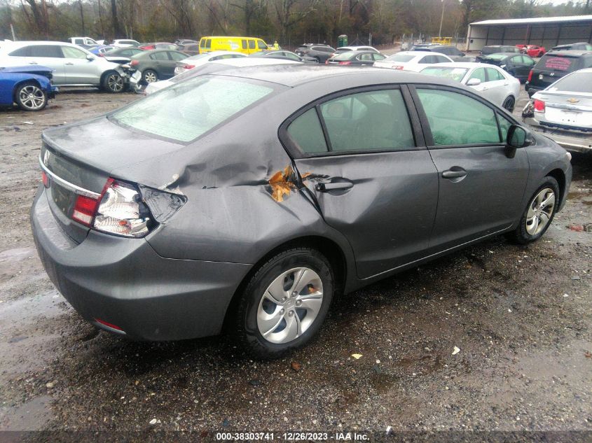 2013 HONDA CIVIC LX - 19XFB2F51DE044217