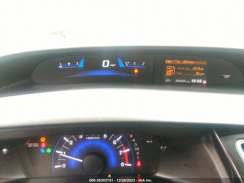 2013 HONDA CIVIC LX - 19XFB2F51DE044217