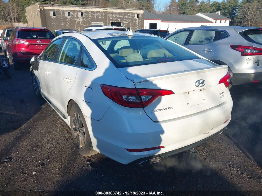 2015 HYUNDAI SONATA SPORT - 5NPE34AF2FH032743