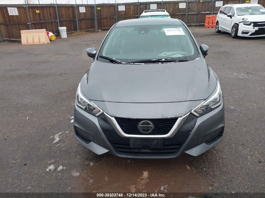 2021 NISSAN VERSA SV - 3N1CN8EV2ML826247