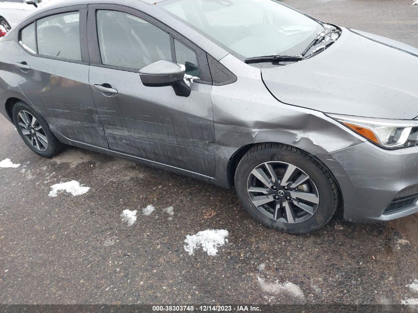 2021 NISSAN VERSA SV - 3N1CN8EV2ML826247
