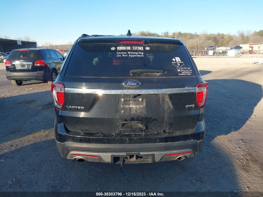 2016 FORD EXPLORER LIMITED - 1FM5K8F8XGGC28791