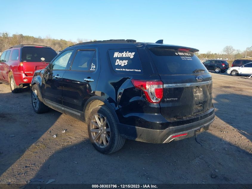 2016 FORD EXPLORER LIMITED - 1FM5K8F8XGGC28791
