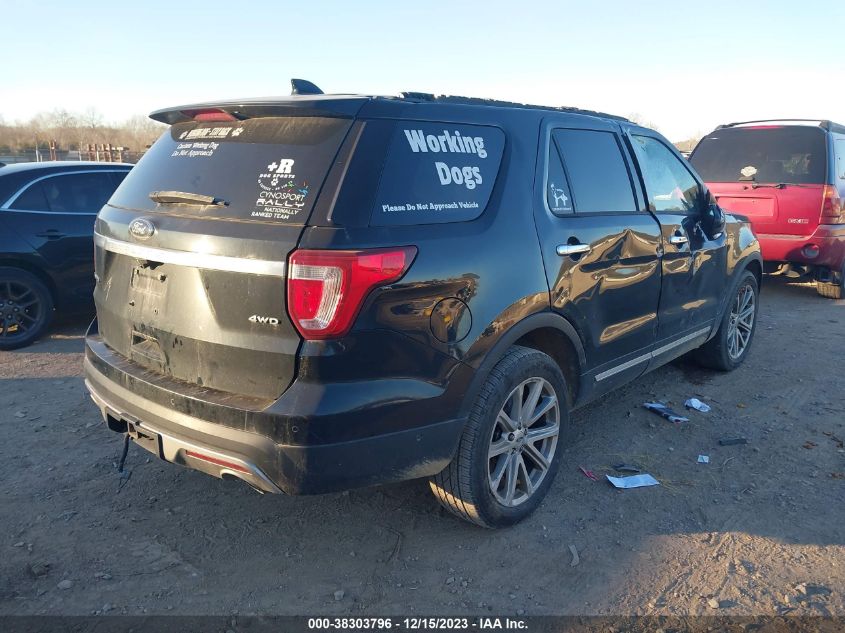 2016 FORD EXPLORER LIMITED - 1FM5K8F8XGGC28791