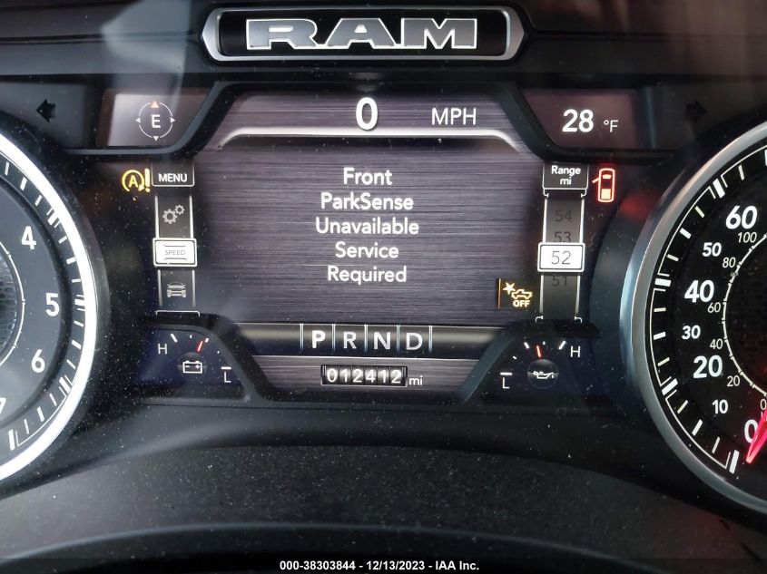 2022 RAM 1500 LARAMIE - 1C6SRFJT6NN461148