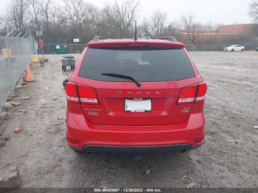 2016 DODGE JOURNEY SXT - 3C4PDCBG6GT130912