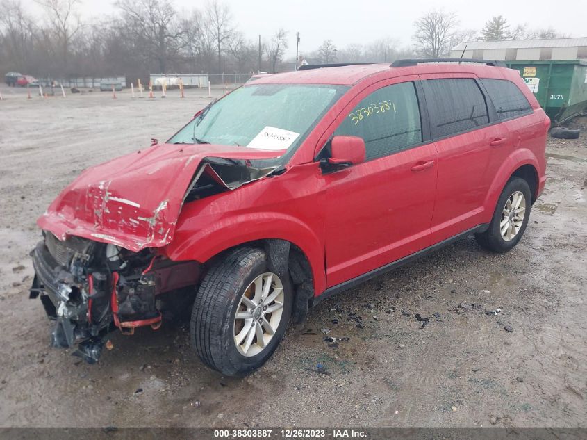 2016 DODGE JOURNEY SXT - 3C4PDCBG6GT130912