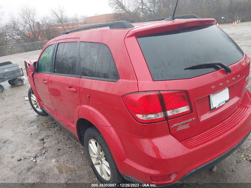 2016 DODGE JOURNEY SXT - 3C4PDCBG6GT130912