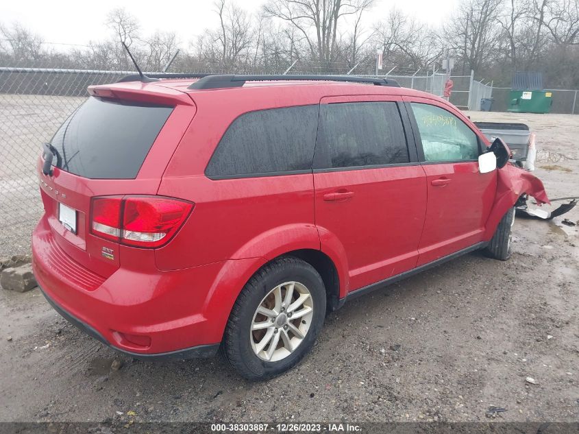 2016 DODGE JOURNEY SXT - 3C4PDCBG6GT130912