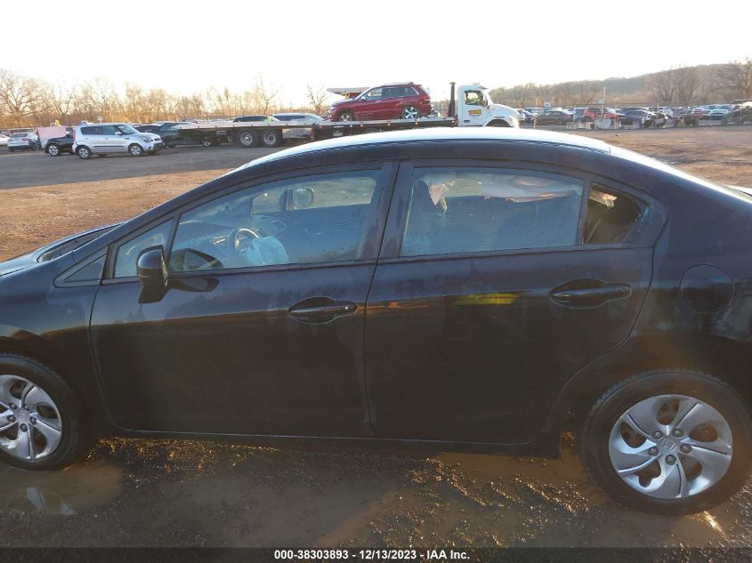 2015 HONDA CIVIC LX - 19XFB2F5XFE037236