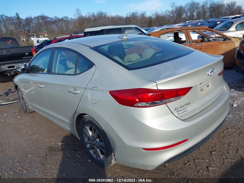 VIN 5NPD84LF2JH368931 2018 HYUNDAI ELANTRA SEL