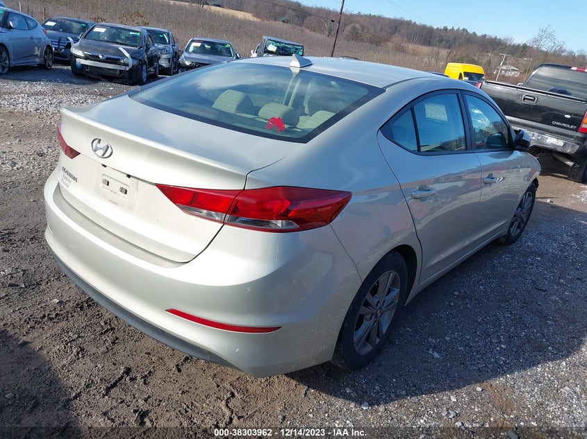 VIN 5NPD84LF2JH368931 2018 HYUNDAI ELANTRA SEL