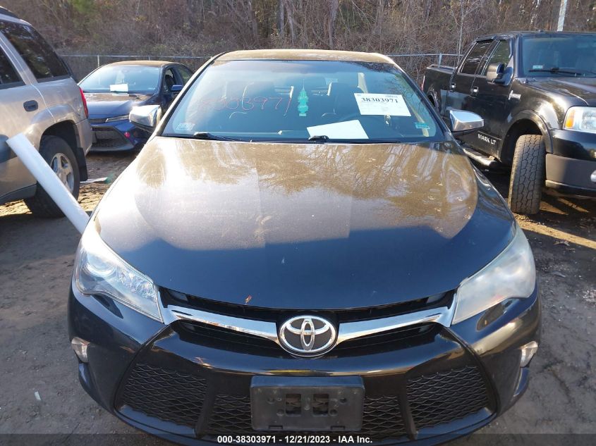 2016 TOYOTA CAMRY SE - 4T1BF1FK8GU526297