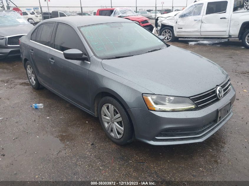 2017 VOLKSWAGEN JETTA S - 3VW2B7AJ3HM366334