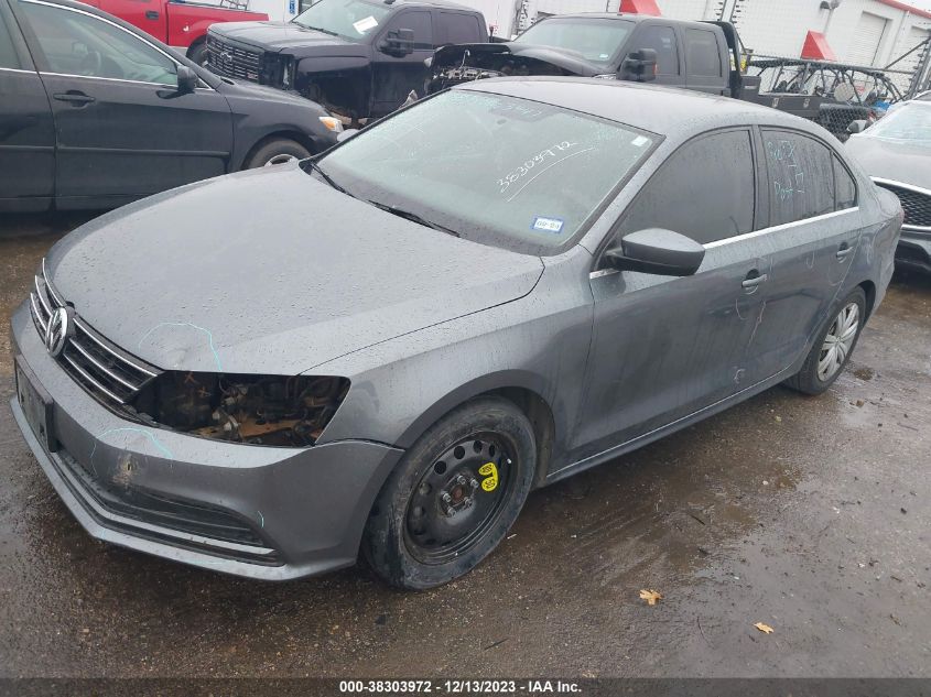 2017 VOLKSWAGEN JETTA S - 3VW2B7AJ3HM366334