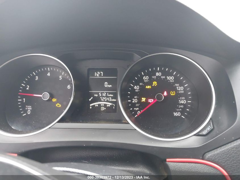 2017 VOLKSWAGEN JETTA S - 3VW2B7AJ3HM366334