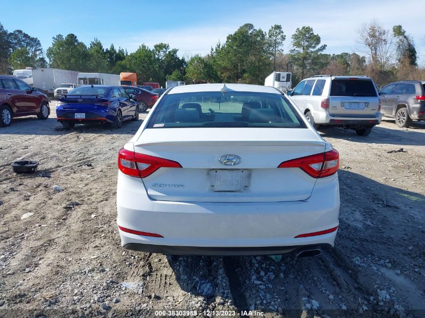 2016 HYUNDAI SONATA SE - 5NPE24AF6GH385040