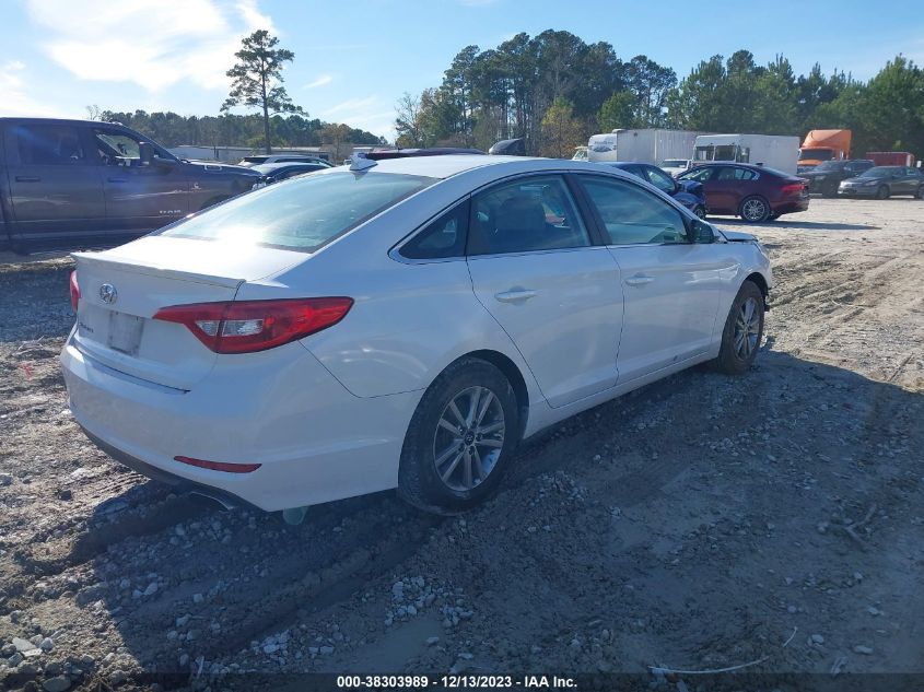 2016 HYUNDAI SONATA SE - 5NPE24AF6GH385040