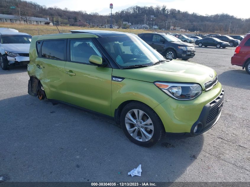 2015 KIA SOUL + - KNDJP3A58F7811850