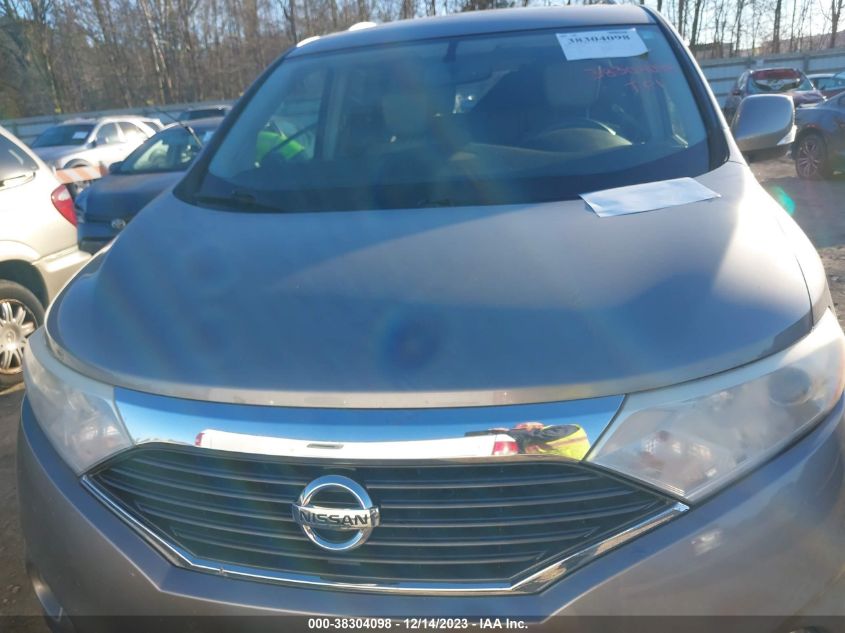 2013 NISSAN QUEST SL - JN8AE2KP4D9070425