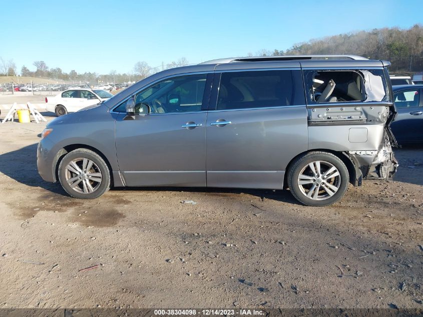 2013 NISSAN QUEST SL - JN8AE2KP4D9070425