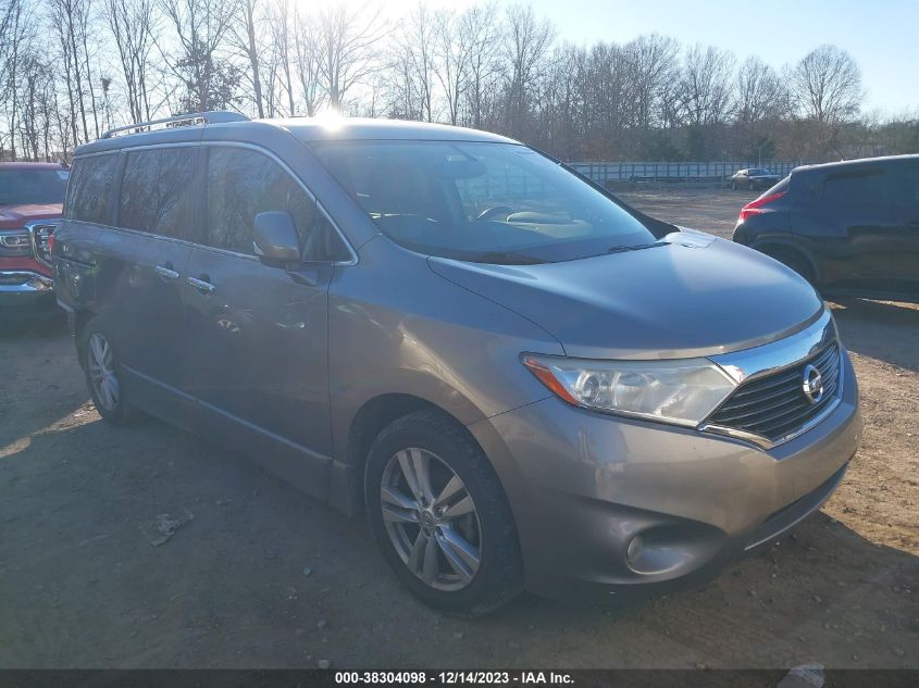 2013 NISSAN QUEST SL - JN8AE2KP4D9070425