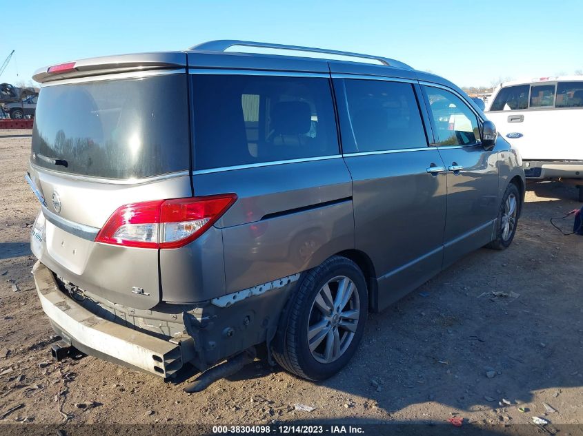 2013 NISSAN QUEST SL - JN8AE2KP4D9070425