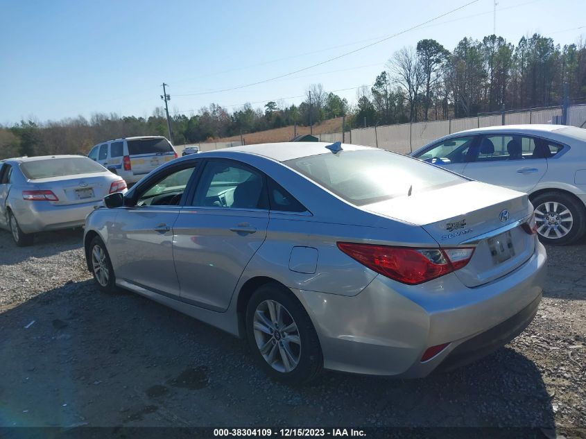 2014 HYUNDAI SONATA GLS - 5NPEB4AC3EH860761