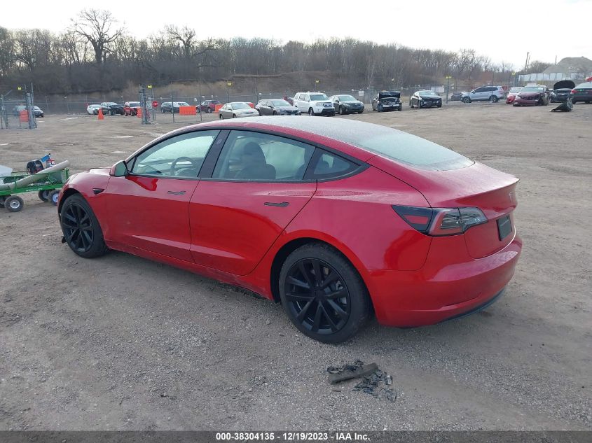 2023 TESLA MODEL 3 - 5YJ3E1EA7PF568196