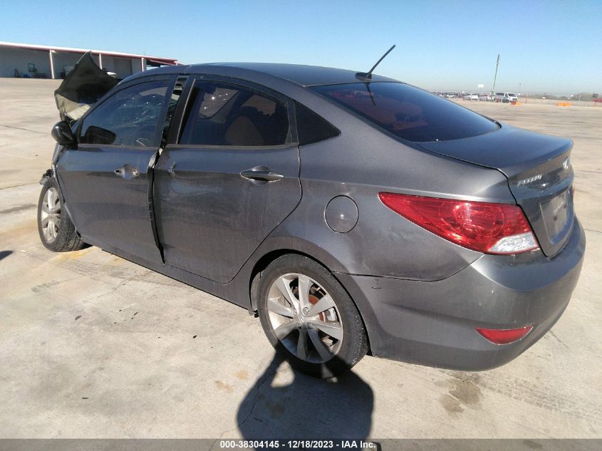 2014 HYUNDAI ACCENT GLS/SE - KMHCU4AE4EU676580