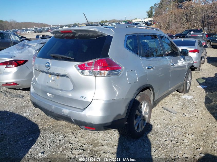2015 NISSAN ROGUE SV - KNMAT2MT1FP532238