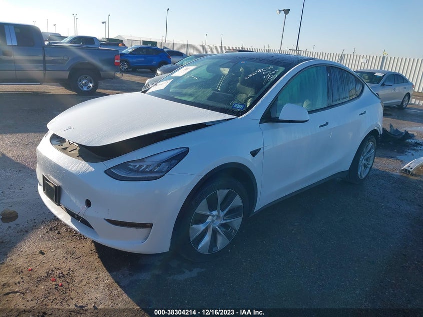 VIN 5YJYGDEE9MF095207 2021 TESLA MODEL Y LONG RANGE DUAL MOTOR ALL-WHEEL DRIVE