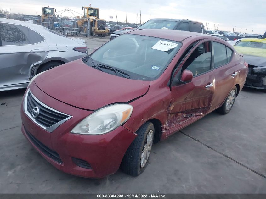 2014 NISSAN VERSA 1.6 SV - 3N1CN7AP4EK458372