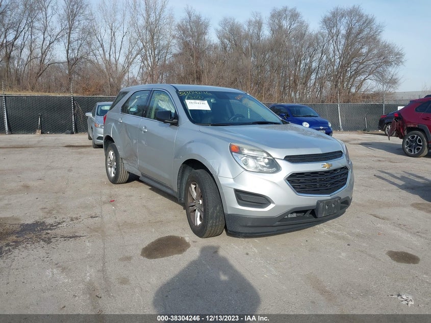VIN 2GNALBEK4H1542453 2017 CHEVROLET EQUINOX LS