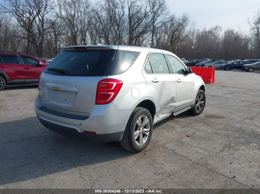 VIN 2GNALBEK4H1542453 2017 CHEVROLET EQUINOX LS