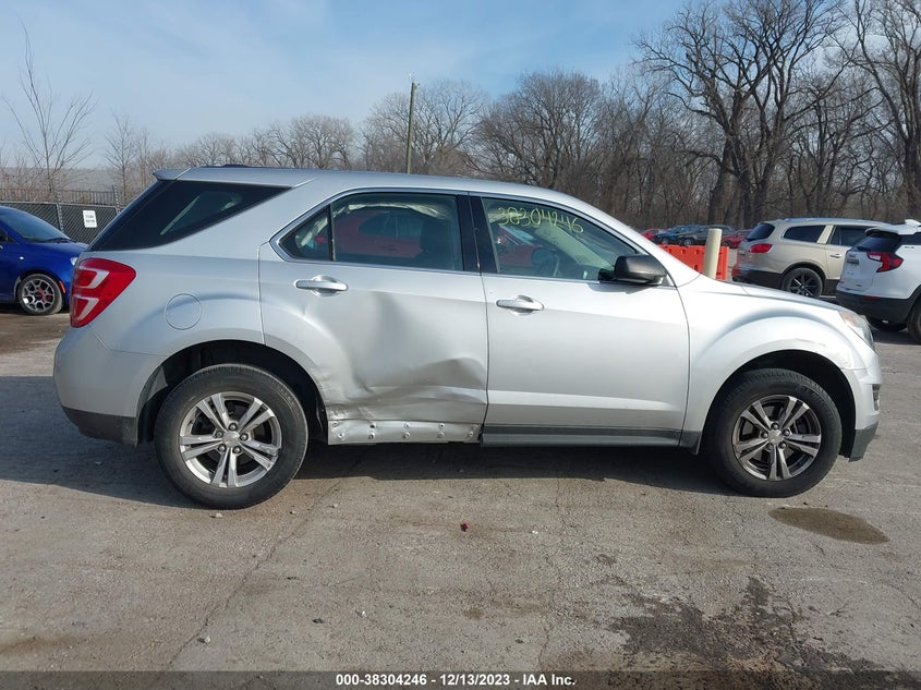 VIN 2GNALBEK4H1542453 2017 CHEVROLET EQUINOX LS
