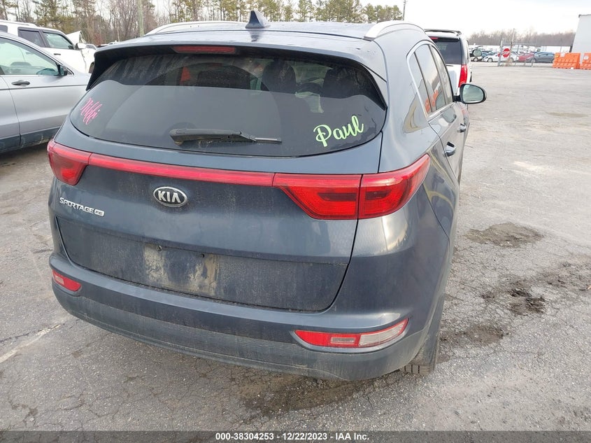 VIN KNDPM3ACXH7035662 2017 KIA SPORTAGE LX