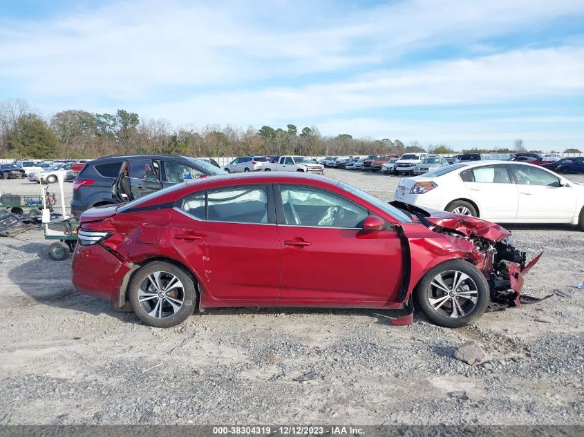 2022 NISSAN SENTRA SV XTRONIC CVT - 3N1AB8CV4NY205874