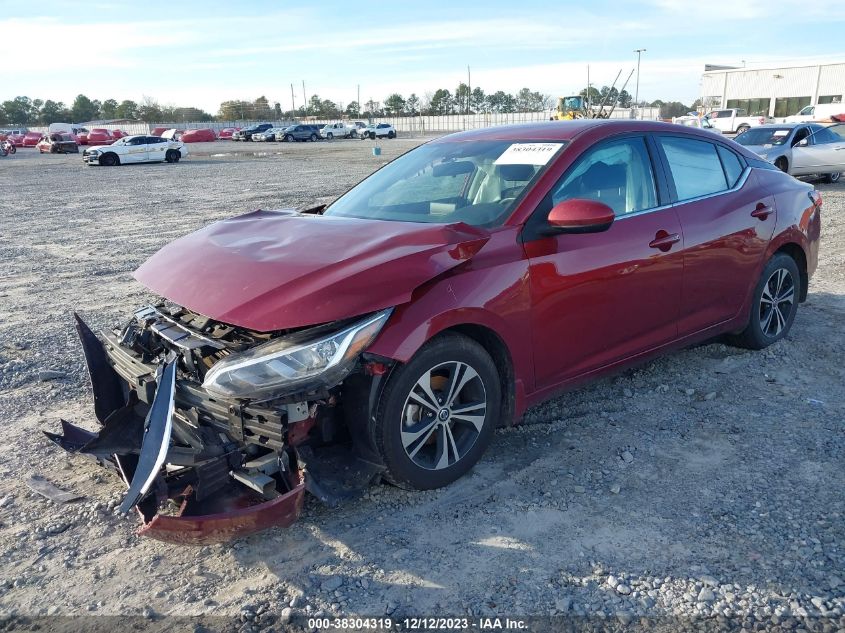 2022 NISSAN SENTRA SV XTRONIC CVT - 3N1AB8CV4NY205874