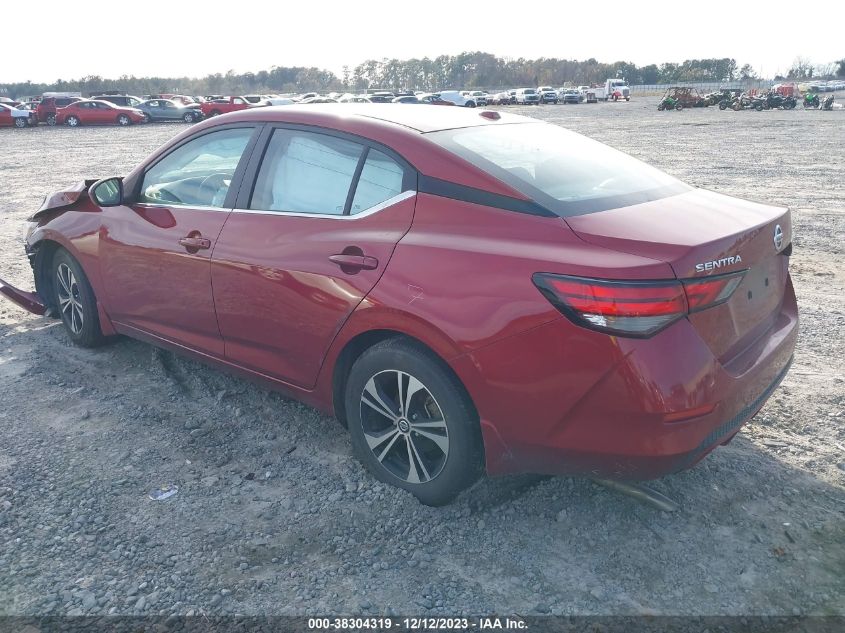 2022 NISSAN SENTRA SV XTRONIC CVT - 3N1AB8CV4NY205874