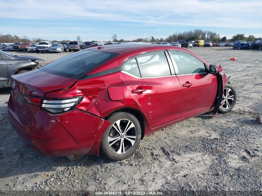 2022 NISSAN SENTRA SV XTRONIC CVT - 3N1AB8CV4NY205874