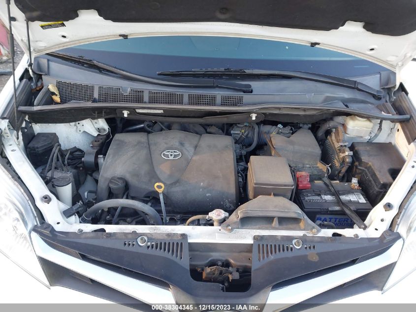 2018 TOYOTA SIENNA LE 8 PASSENGER - 5TDKZ3DC9JS933494