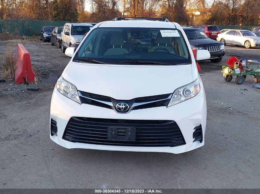 2018 TOYOTA SIENNA LE 8 PASSENGER - 5TDKZ3DC9JS933494