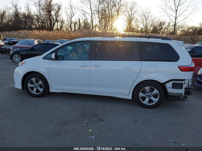 2018 TOYOTA SIENNA LE 8 PASSENGER - 5TDKZ3DC9JS933494